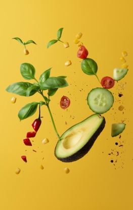 green and red fruit with green leaves